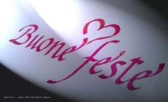 Deianira, calligrafia, cancelleresca, Buone feste