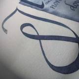 Deianira, Calligrafia, Cancelleresca